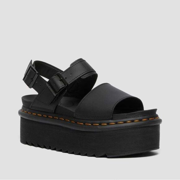 Dr. Martens • Leather strap Voss platform sandals - Picture 2 of 13